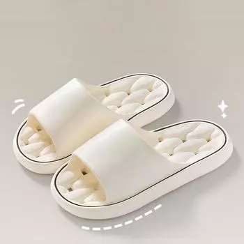 Женские тапочки, модные, ультралегкие, мягкие, тапочки из ЭВА, простые, шлепанцы, удобные, мужские, нескользящие, для ванной, дома, тапочки 36-37(Fit 35-36) зелёный