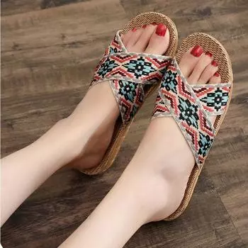 Женские тапочки Мягкие, дышащие, легкие, домашние тапочки 35-36