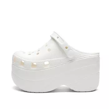 Женские тапочки на высокой платформе, модная садовая обувь, женские тапочки, сандалии из ЭВА на толстой подошве, летние тапочки для девочек 41 белый