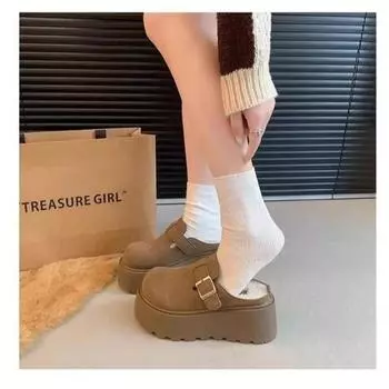 Женские тапочки на высокой платформе, на танкетке, блестящие туфли, женские повседневные кожаные кроссовки на толстой подошве, летние дышащие сетчатые тапочки 35 хаки