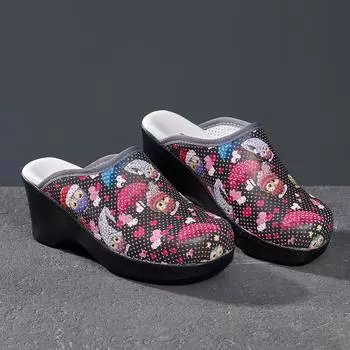 Женские тапочки, новые ортопедические туфли Sabo, сандалии, медсестра, доктор, больница, медицинские повседневные качественные мягкие удобные нескользящие сабо