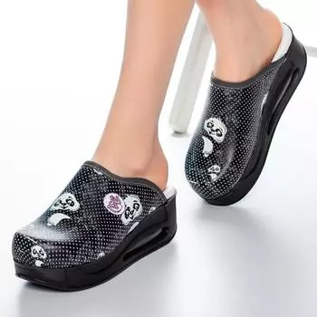 Женские тапочки, новые ортопедические туфли Sabo, сандалии, медсестра, доктор, больница, медицинские повседневные качественные мягкие удобные нескользящие сабо