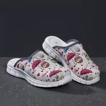 Женские тапочки, новые ортопедические туфли Sabo, сандалии, медсестра, доктор, больница, медицинские повседневные качественные мягкие удобные нескользящие сабо