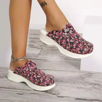 Ортопедические женские медицинские сабо — противоскользящие, удобные 35