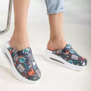 Женские тапочки, новые ортопедические туфли Sabo, сандалии, медсестра, доктор, больница, медицинские повседневные качественные мягкие удобные нескользящие сабо