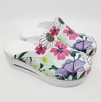 Женские тапочки, новые ортопедические туфли Sabo, сандалии, медсестра, доктор, больница, медицинские повседневные качественные мягкие удобные нескользящие сабо