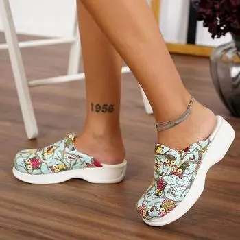 Женские тапочки, новые ортопедические туфли Sabo, сандалии, медсестра, доктор, больница, медицинские повседневные качественные мягкие удобные нескользящие сабо