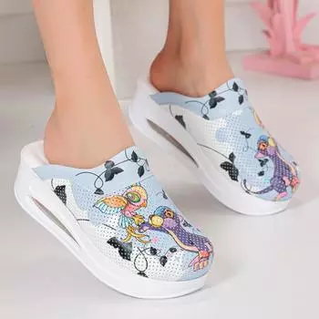 Ортопедические женские медицинские сабо — противоскользящие, удобные