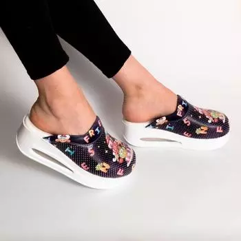 Женские тапочки, новые ортопедические туфли Sabo, сандалии, медсестра, доктор, больница, медицинские повседневные качественные мягкие удобные нескользящие сабо