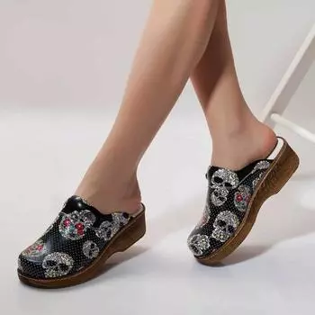 Ортопедические женские медицинские сабо — противоскользящие, удобные