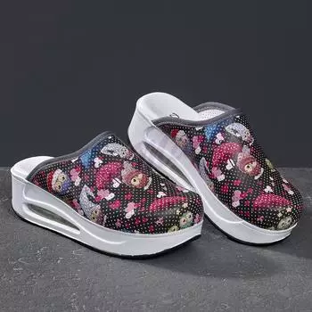 Женские тапочки, новые ортопедические туфли Sabo, сандалии, медсестра, доктор, больница, медицинские повседневные качественные мягкие удобные нескользящие сабо