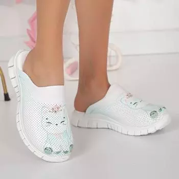 Женские тапочки, новые ортопедические туфли Sabo, сандалии, медсестра, доктор, больница, медицинские повседневные качественные мягкие удобные нескользящие сабо