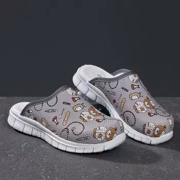 Женские тапочки, новые ортопедические туфли Sabo, сандалии, медсестра, доктор, больница, медицинские повседневные качественные мягкие удобные нескользящие сабо