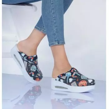 Женские тапочки, новые ортопедические туфли Sabo, сандалии, медсестра, доктор, больница, медицинские повседневные качественные мягкие удобные нескользящие сабо