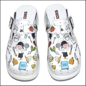 Женские тапочки, новые ортопедические туфли Sabo, сандалии, медсестра, доктор, больница, медицинские повседневные качественные мягкие удобные нескользящие сабо