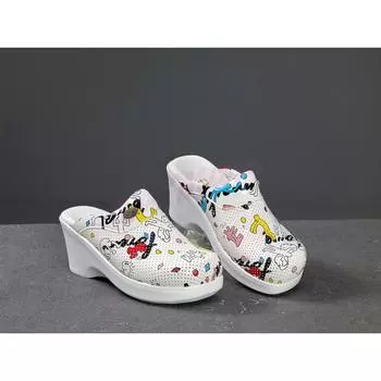 Женские тапочки, новые ортопедические туфли Sabo, сандалии, медсестра, доктор, больница, медицинские повседневные качественные мягкие удобные нескользящие сабо