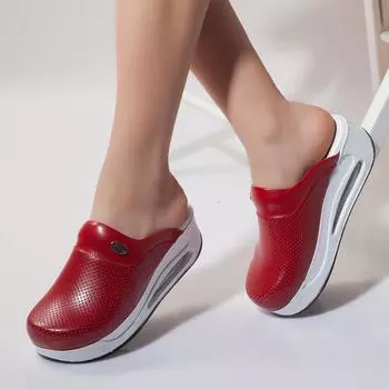 Женские тапочки, новые ортопедические туфли Sabo, сандалии, медсестра, доктор, больница, медицинские повседневные качественные мягкие удобные нескользящие сабо