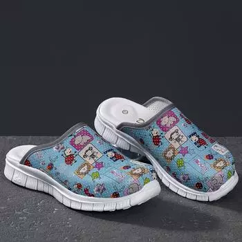 Женские тапочки, новые ортопедические туфли Sabo, сандалии, медсестра, доктор, больница, медицинские повседневные качественные мягкие удобные нескользящие сабо