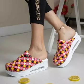 Ортопедические женские медицинские сабо — противоскользящие, удобные