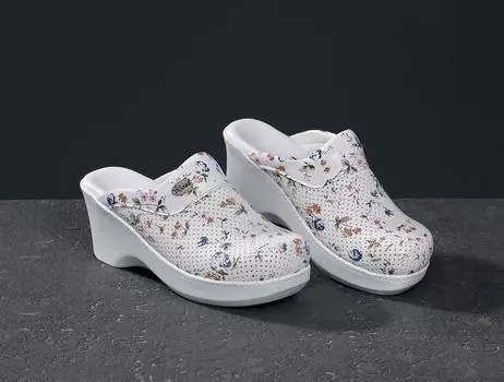 Ортопедические женские медицинские сабо — противоскользящие, удобные 35