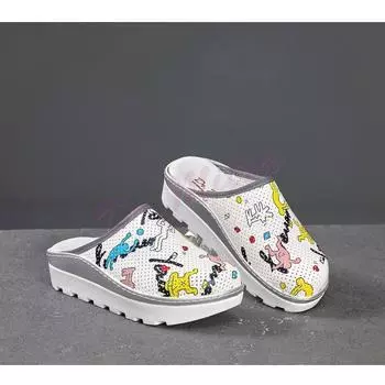 Женские тапочки, новые ортопедические туфли Sabo, сандалии, медсестра, доктор, больница, медицинские повседневные качественные мягкие удобные нескользящие сабо