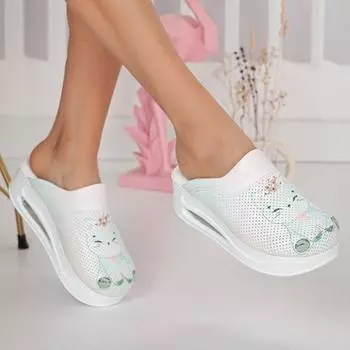 Ортопедические женские медицинские сабо — противоскользящие, удобные