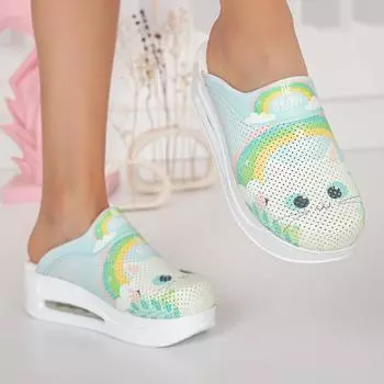 Ортопедические женские медицинские сабо — противоскользящие, удобные 35