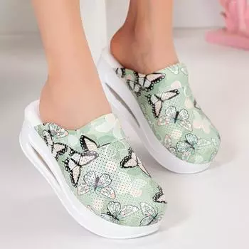 Ортопедические женские медицинские сабо — противоскользящие, удобные