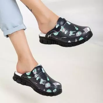 Женские тапочки, новые ортопедические туфли Sabo, сандалии, медсестра, доктор, больница, медицинские повседневные качественные мягкие удобные нескользящие сабо