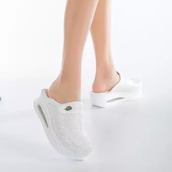 Женские тапочки, новые ортопедические туфли Sabo, сандалии, медсестра, доктор, больница, медицинские повседневные качественные мягкие удобные нескользящие сабо