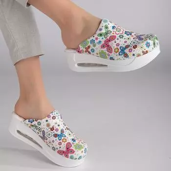 Женские тапочки, новые ортопедические туфли Sabo, сандалии, медсестра, доктор, больница, медицинские повседневные качественные мягкие удобные нескользящие сабо