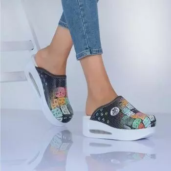 Женские тапочки, новые ортопедические туфли Sabo, сандалии, медсестра, доктор, больница, медицинские повседневные качественные мягкие удобные нескользящие сабо