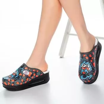 Женские тапочки, новые ортопедические туфли Sabo, сандалии, медсестра, доктор, больница, медицинские повседневные качественные мягкие удобные нескользящие сабо