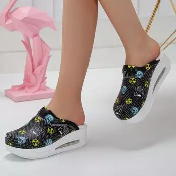 Женские тапочки, новые ортопедические туфли Sabo, сандалии, медсестра, доктор, больница, медицинские повседневные качественные мягкие удобные нескользящие сабо