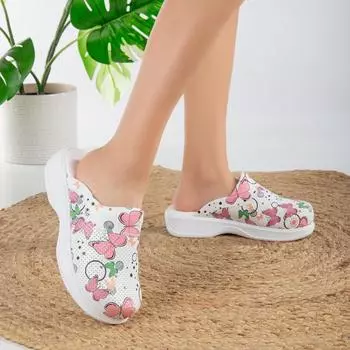 Женские тапочки, новые ортопедические туфли Sabo, сандалии, медсестра, доктор, больница, медицинские повседневные качественные мягкие удобные нескользящие сабо