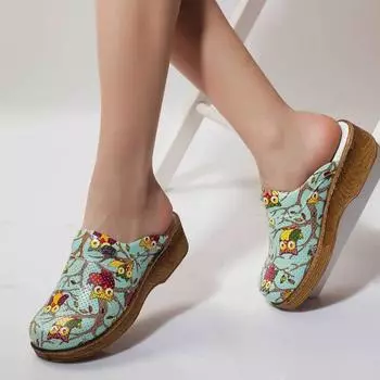 Ортопедические женские медицинские сабо — противоскользящие, удобные 35