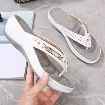 Женские тапочки, шлепанцы, нескользящая обувь, пляжные сандалии, женские шлепанцы для отдыха на открытом воздухе, одежда с открытым носком 43