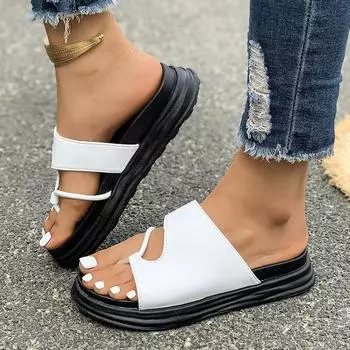 Женские тапочки, трендовые повседневные сандалии, дизайнерская обувь до щиколотки, летние пляжные тапочки, трендовые шлепанцы для улицы, новые женские шлепанцы 35