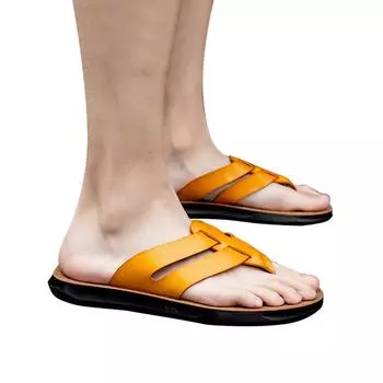 Женские тапочки удобные и модные в носке шлепанцы корейская версия повседневных женских сандалий производитель 38 белый