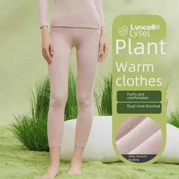 Женские теплые осенние леггинсы из высокоэластичного лиоцелла: Удобные, плотные, облегающие брюки L