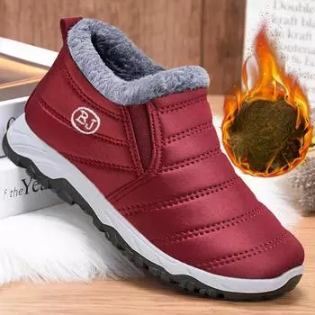 Женские теплые зимние ботинки Нескользящие зимние ботинки 36 чёрный