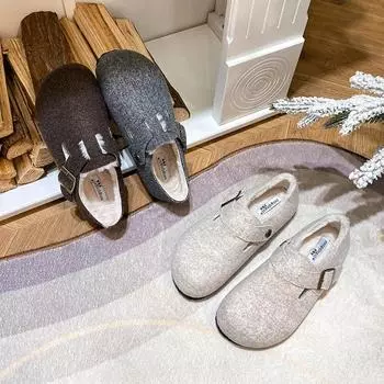 Женские теплые зимние ботинки, повседневные короткие ботинки из искусственной замши с подкладкой из искусственного меха, нескользящие, удобные зимние мокасины с подкладкой из флиса для женщин 34