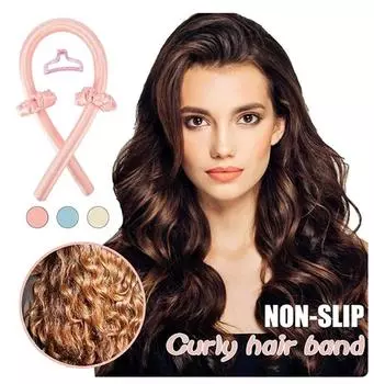 Женские термостойкие щипцы для завивки волос, повязка на голову для завивки волос, мягкие блестящие щипцы для завивки волос, парикмахерские инструменты, аксессуары