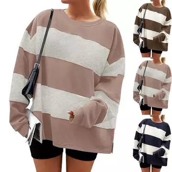 Женские толстовки большого размера, флисовые толстовки, свитера с длинными рукавами, пуловер, осенняя одежда L чёрный