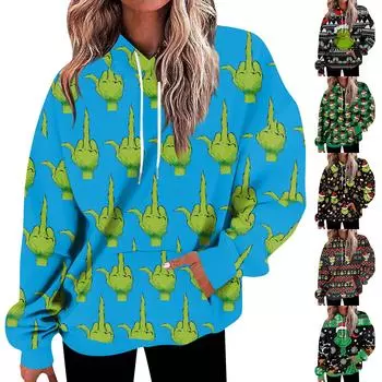 Женские толстовки большого размера, флисовые толстовки, рубашки с длинными рукавами, пуловер, осенняя одежда с карманом XXXL