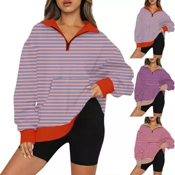 Женские толстовки большого размера, флисовые толстовки, свитера с длинными рукавами, пуловер, осенняя одежда S