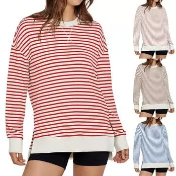 Женские толстовки большого размера, флисовые толстовки, свитера с длинными рукавами, пуловер, осенняя одежда S бежевый