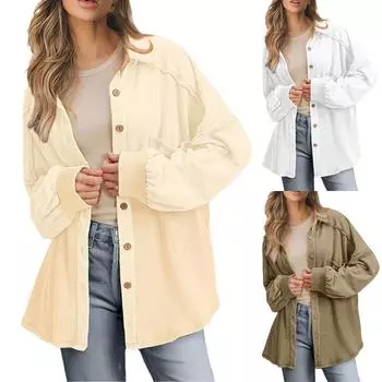 Женские толстовки большого размера, флисовые толстовки, свитера с длинными рукавами, пуловер, осенняя одежда L бежевый