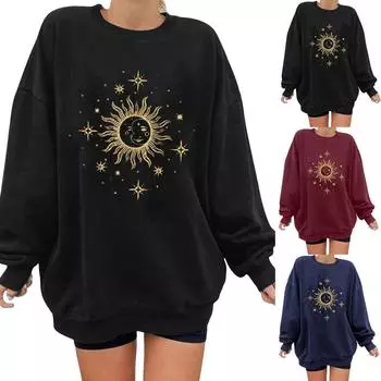 Женские толстовки Harajuku, свободная толстовка с капюшоном из хлопка, уличная одежда, принтованная толстовка, повседневный свитер с длинным рукавом, рубашка, блузка, топ M вино красного