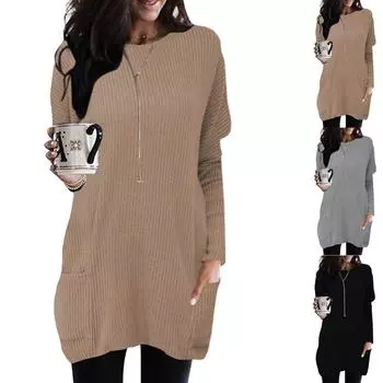 Женские толстовки на молнии большого размера, флисовая куртка, пальто с длинным рукавом, повседневная одежда M розовый